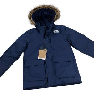 The North Face Girls Greenland 550 Fill Parka Winter Coat Size M (10/12) Navy
